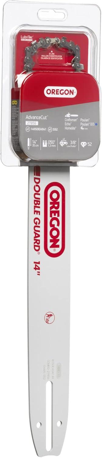 imageOregon 27856 14Inch Guide Bar and AdvanceCut S52 Chainsaw Chain Combo Fits Echo Craftsman Homelite Poulan and More