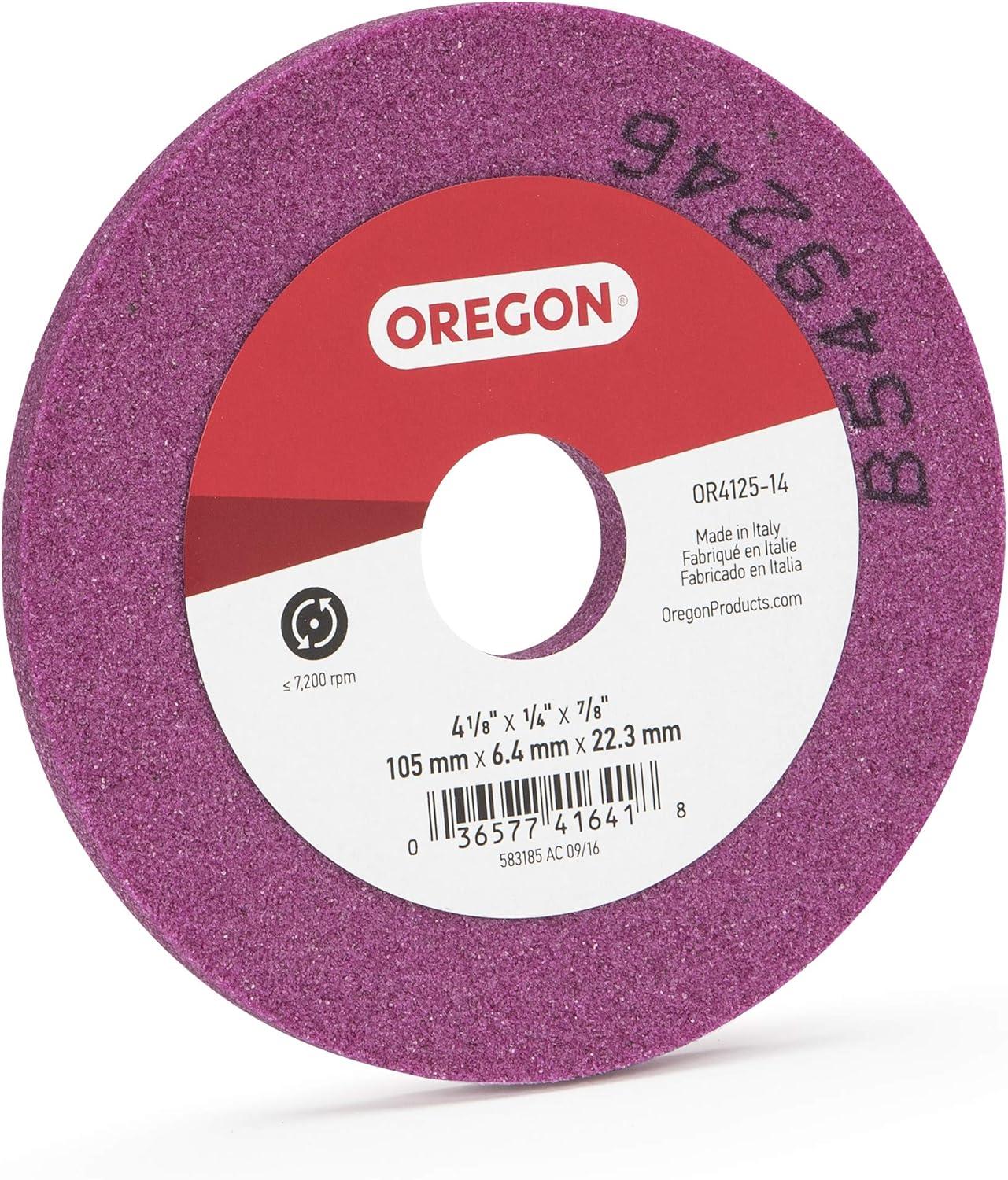 imageOregon Chain Sharpener Grinding Wheel 316in Thickness for 325inPitch 20 21 22 95 Series Chains only 38inPitch All Except 90 91 Series Chains and 404inPitch Chain1
