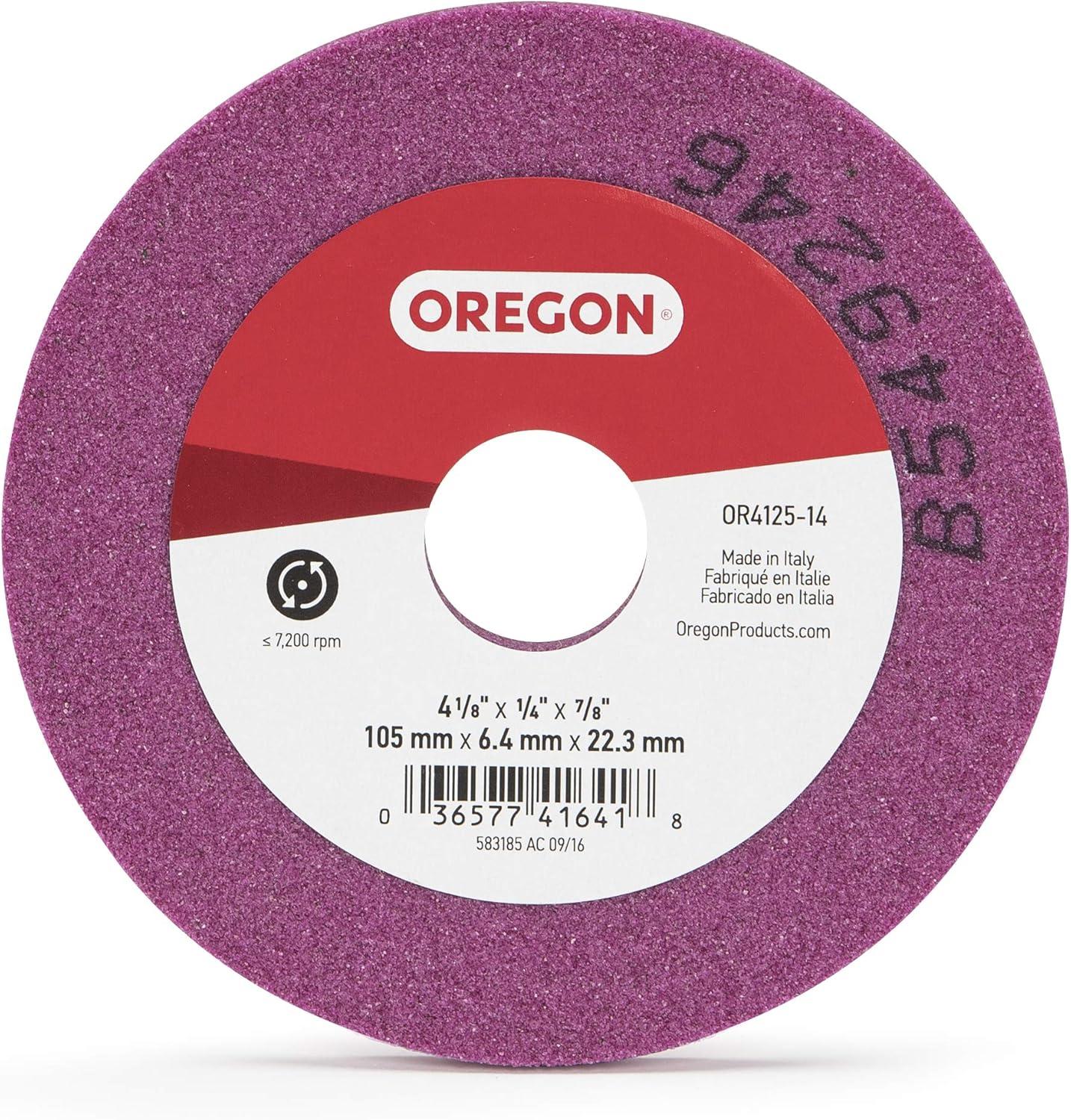 imageOregon Chain Sharpener Grinding Wheel 316in Thickness for 325inPitch 20 21 22 95 Series Chains only 38inPitch All Except 90 91 Series Chains and 404inPitch Chain1