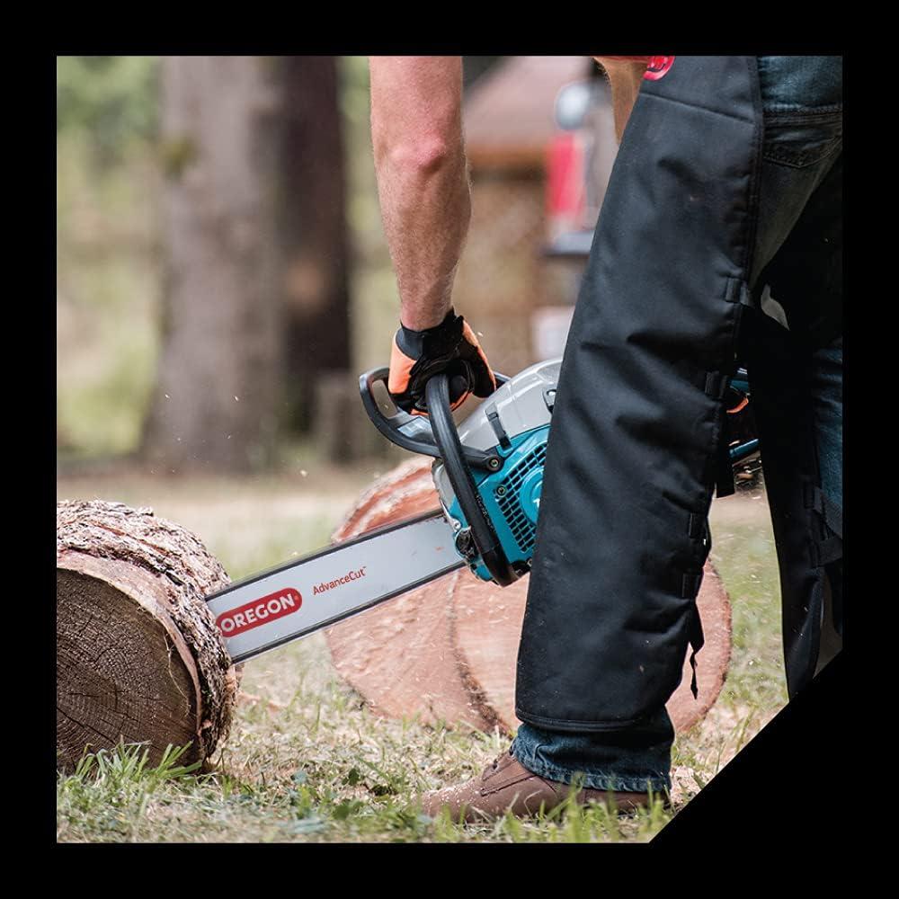 imageOregon S56 AdvanceCut Chainsaw Chain for 16Inch Bar 56 Drive Links Lowkickback chain fits Makita Echo Husqvarna Wen and more Grey1 Pack