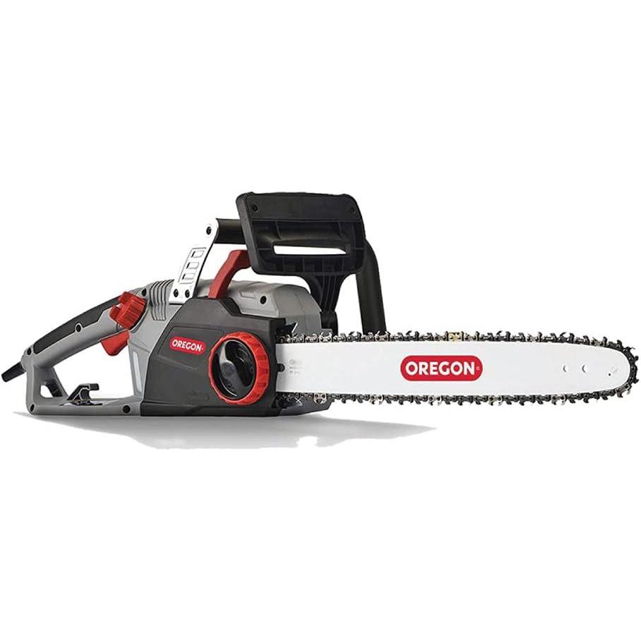 imageOregon 15 Amp Powerful SelfSharpening Corded Electric Chainsaw with 18Inch 45cm Guide Bar Low Kickback 15 Amp Chainsaw with Integrated Powersharp Chain 2Year Warranty CS1500Chainsaw