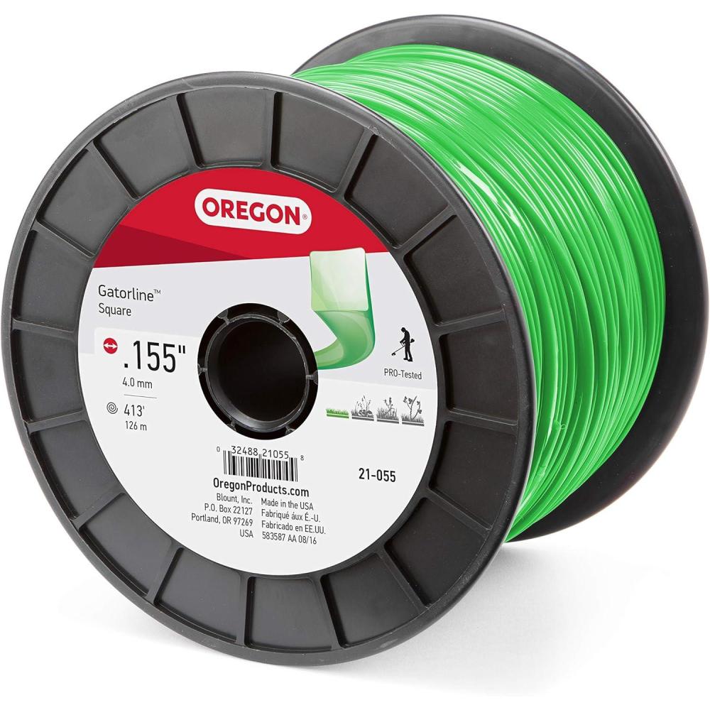 imageOregon 19034 Gatorline Square Trimmer Line 155Inch Precut Green5 lbs