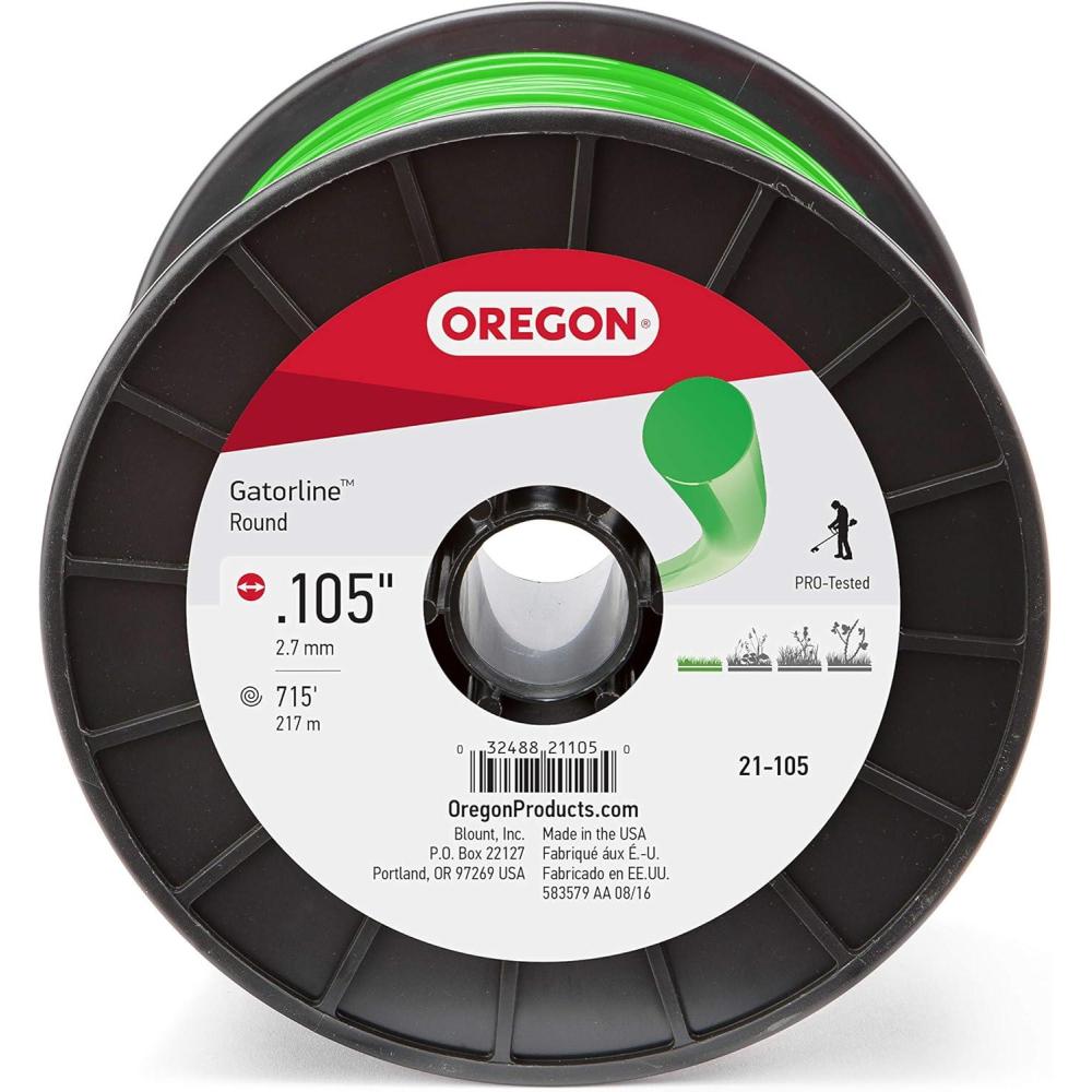 imageOregon 21505 Gatorline Round Trimmer Line 105Inch by 1142Foot Green228 Feet
