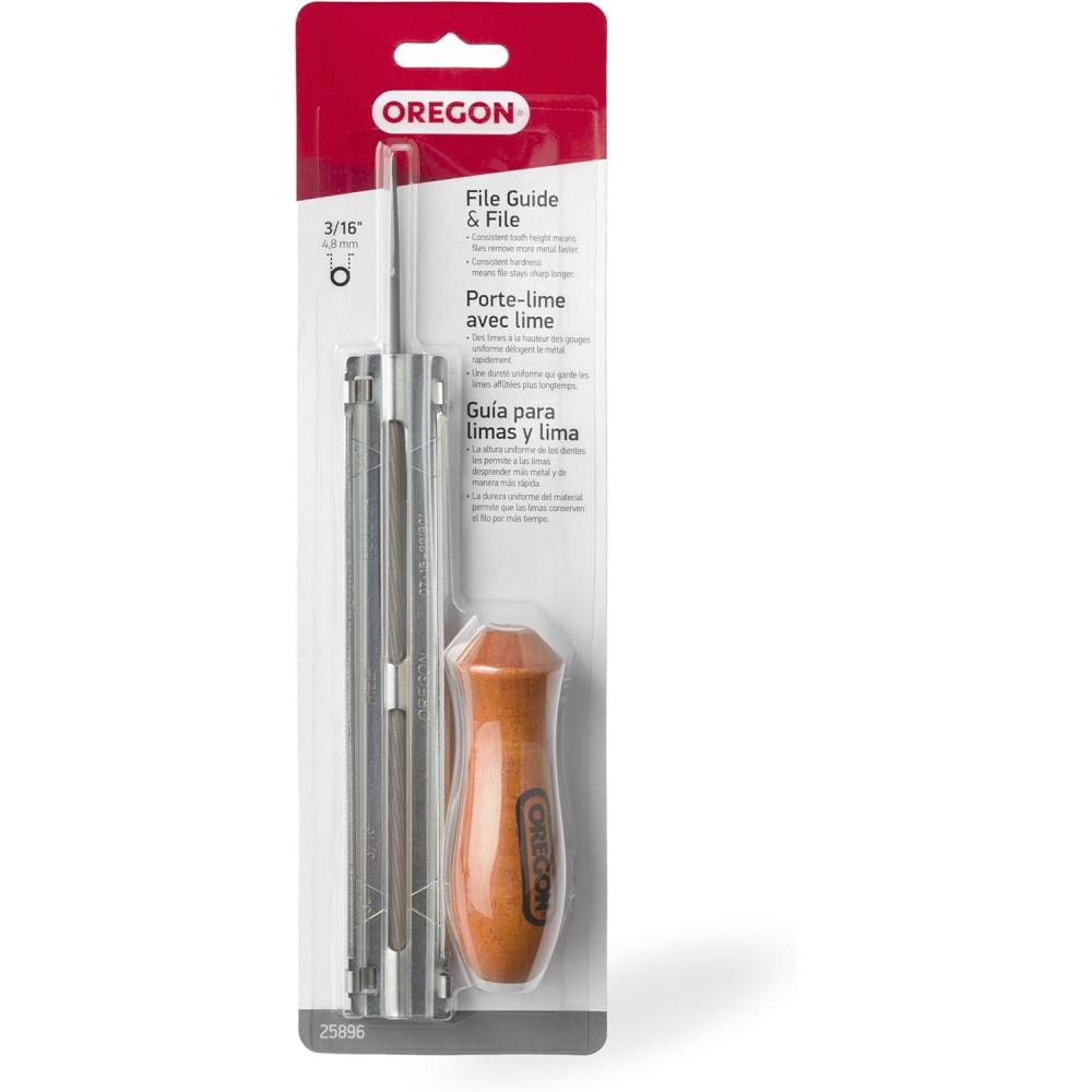 imageOregon 25892 732Inch Chainsaw File Guide with File Gray316