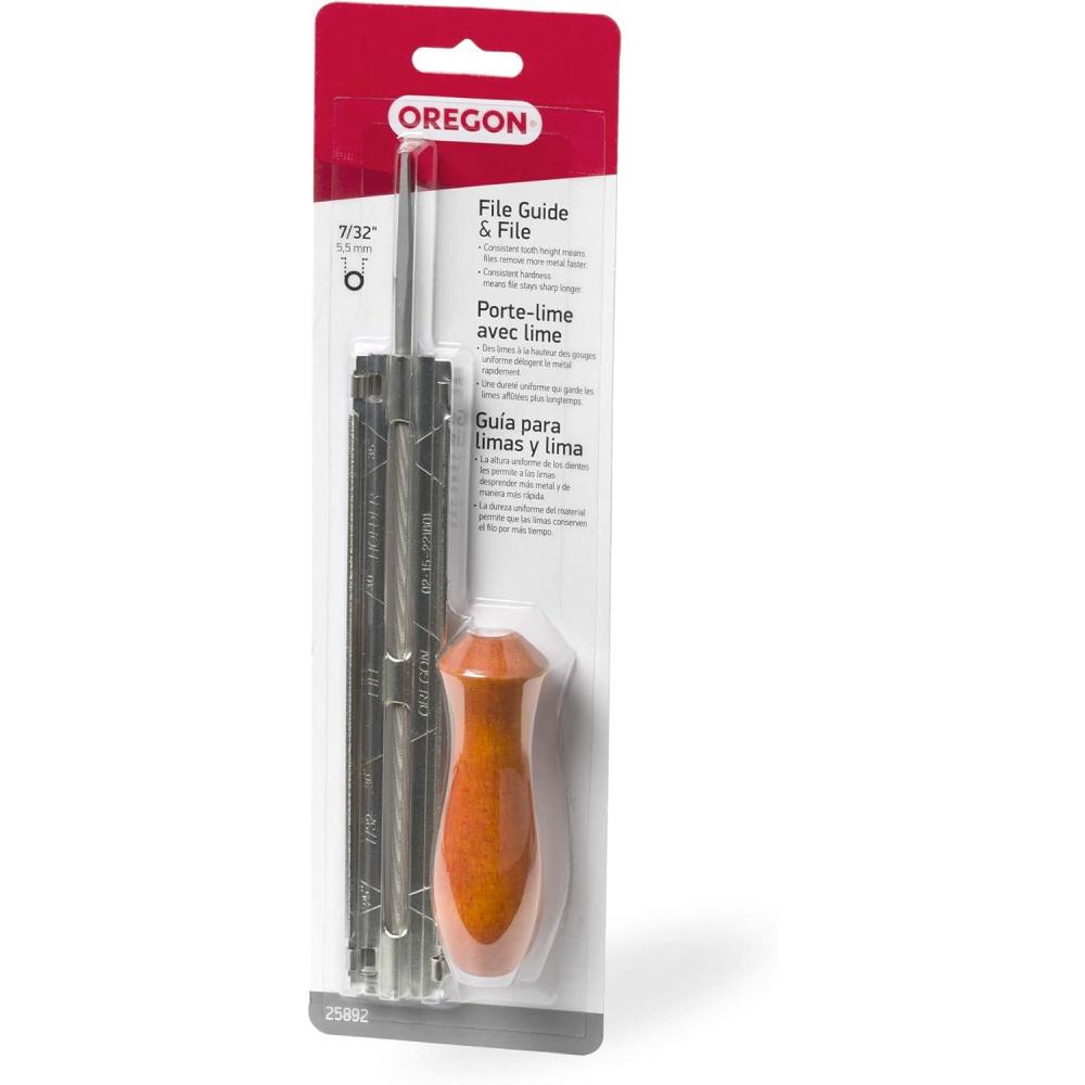 imageOregon 25892 732Inch Chainsaw File Guide with File Gray732