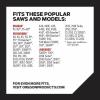 Oregon 3-Pack E72 PowerCut Replacement Chainsaw Chain for 20-Inch Guide Bars, 72 Drive Links, Pitch: 3/8″, .050″ Gauge,Grey(3-Pack 18″ 72DL .325″ .050″)