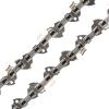Oregon 3-Pack Pole Saw Chain 3/8″ LP Pitch, .043″ (1.1 mm) Gauge for 8″ (20cm) Bar, 33 Drive Links – Low-kickback Replacement Saw Chain, Replaces Stihl & Husqvarna, Fits Greenworks, Ryobi and more(2-Pack 3/8″ LP .050″ 52 DL)