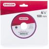 Oregon Chain Sharpener Grinding Wheel – 3/16in. Thickness, for .325in.-Pitch (20, 21, 22, 95 Series Chains only), 3/8in.-Pitch (All Except 90, 91 Series Chains) and .404in.-Pitch Chain(4-1/4″ x 1/8″)