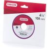 Oregon Chain Sharpener Grinding Wheel – 3/16in. Thickness, for .325in.-Pitch (20, 21, 22, 95 Series Chains only), 3/8in.-Pitch (All Except 90, 91 Series Chains) and .404in.-Pitch Chain(4-1/4″ x 1/8″)