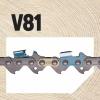 Oregon V81 PowerCut Chainsaw Chain for 20-Inch Bar, 81 Drive Links, .325″ Pitch, .063″ Gauge (22LPX081G),Grey(1-Pack 20″ 81DL .325″ .063″)