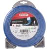 Oregon 20-108 Platinum Gatorline Supertwist Trimmer Line .155-Inch by 100-Foot, Grey/Black(.105″ x 118 ft)