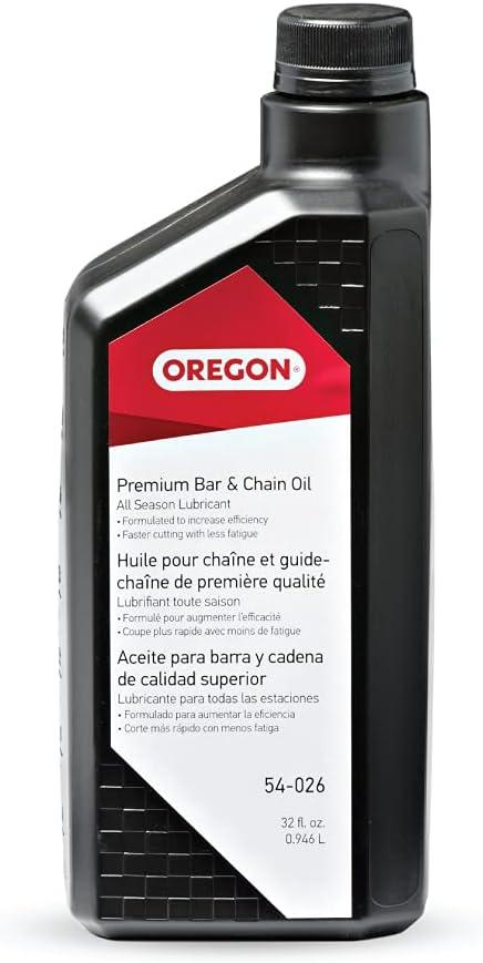imageOregon 54059 Premium Bar and Chain Oil and Lubricant for Chainsaws 1 Gallon Bottle 128 floz 4500 mlOil