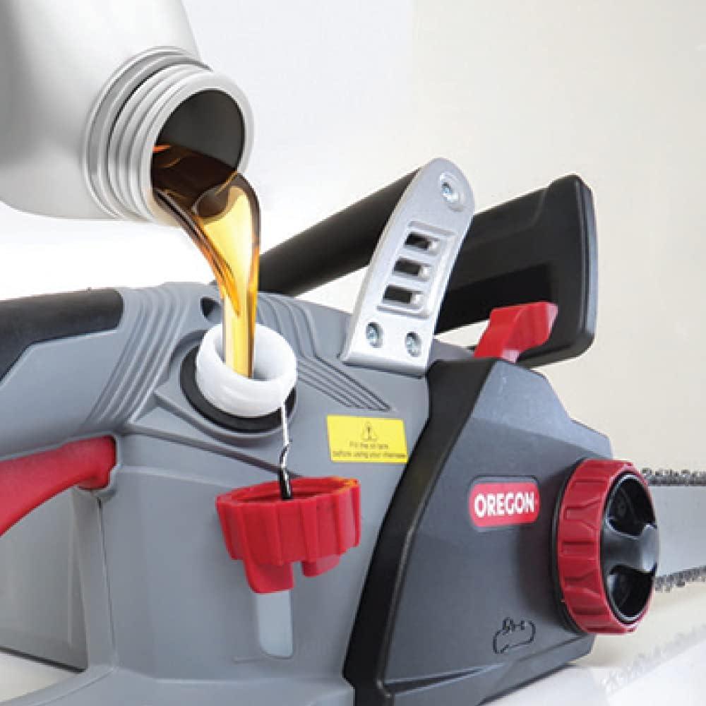 imageOregon 54059 Premium Bar and Chain Oil and Lubricant for Chainsaws 1 Gallon Bottle 128 floz 4500 mlOil