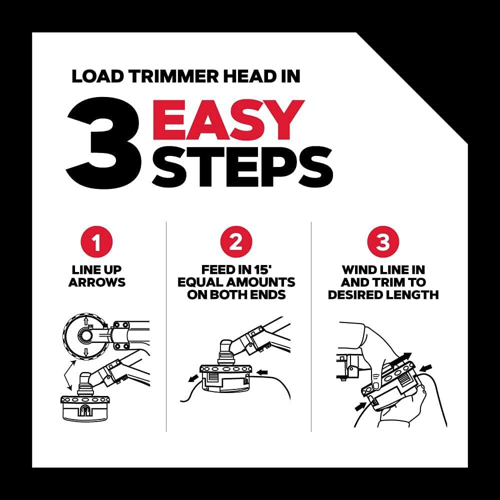 imageOregon Universal Trimmer Head Replacement For Gas and Electric Trimmers and Weed Wackers 412quot Speed Feed Fits Most StraightShaft Trimmers Such as Echo Stihl RedMax TroyBilt and More 55265Replacement Parts