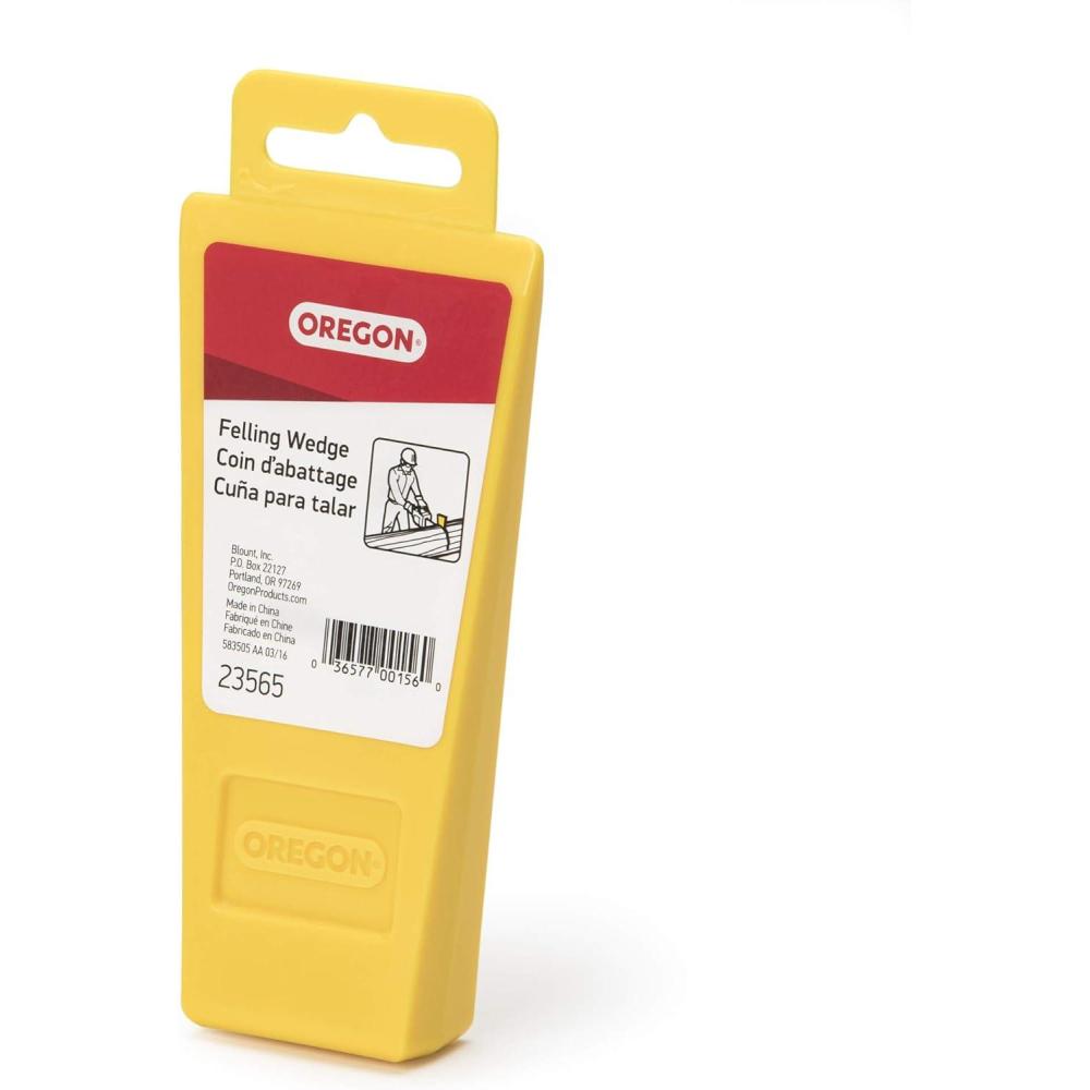 imageOregon Felling Wedge 8 inch Lightweight and Durable Tree Wedge for Safe Felling with Stabilizing Serrations and Hang Tab55 Inch