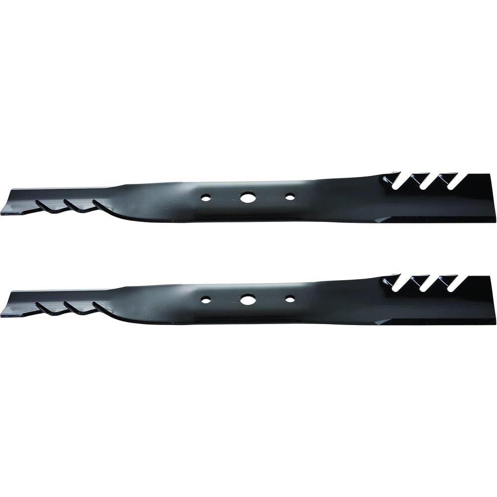 imageOregon Mower Blades 2 Pack Gator G3 Mulching Lawnmower Replacement Blades 2138quot Length 42quot Deck 926762