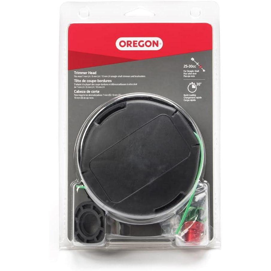 imageOregon Universal Trimmer Head Replacement For Gas and Electric Trimmers and Weed Wackers 412quot Speed Feed Fits Most StraightShaft Trimmers Such as Echo Stihl RedMax TroyBilt and More 55265Replacement Parts