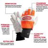 Oregon Chainsaw Left-Hand Protection Leather Gloves – Medium (size 9) (91305M)(Size 10 (Pack of 1))