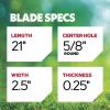 Oregon Mower Blade 6-Pack, Gator G6 Lawn Mower Replacement Blades, 21″ (93-008-6)(6 Pack)