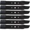Oregon Mower Blade 6-Pack, John Deere Replacement Blades, 48″ Deck (191-108-6)