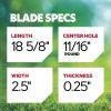 Oregon Mower Blade 6-Pack, Replacement Lawn Mower Blades 18-5/8″ (92-048-6)(6 Pack)