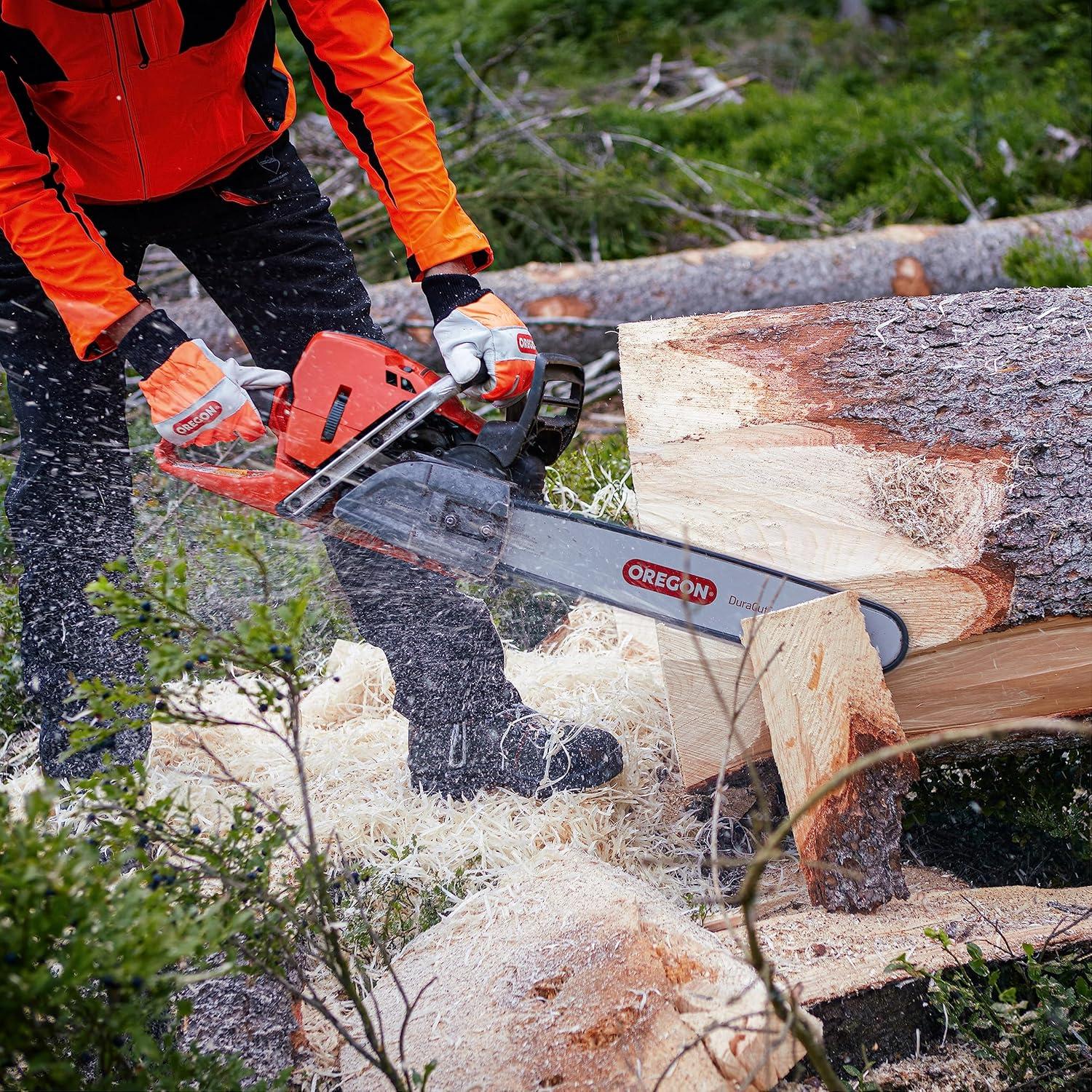 imageOregon 3Pack Pole Saw Chain 38quot LP Pitch 050quot 13 mm Gauge for 8quot 20cm Bar 33 Drive Links Lowkickback Replacement Saw Chain Fits Chicago Earthwise Greenworks Kobalt Sun Joe and moreSingle