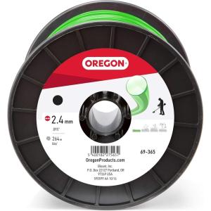 Oregon .095″ Round String Trimmer Replacement Line for DIY Yard Work or Gardening, Universal Fit, All-Purpose, 3lb Spool, 866 Foot Length, Green (69-365)(.095″ x 866′)